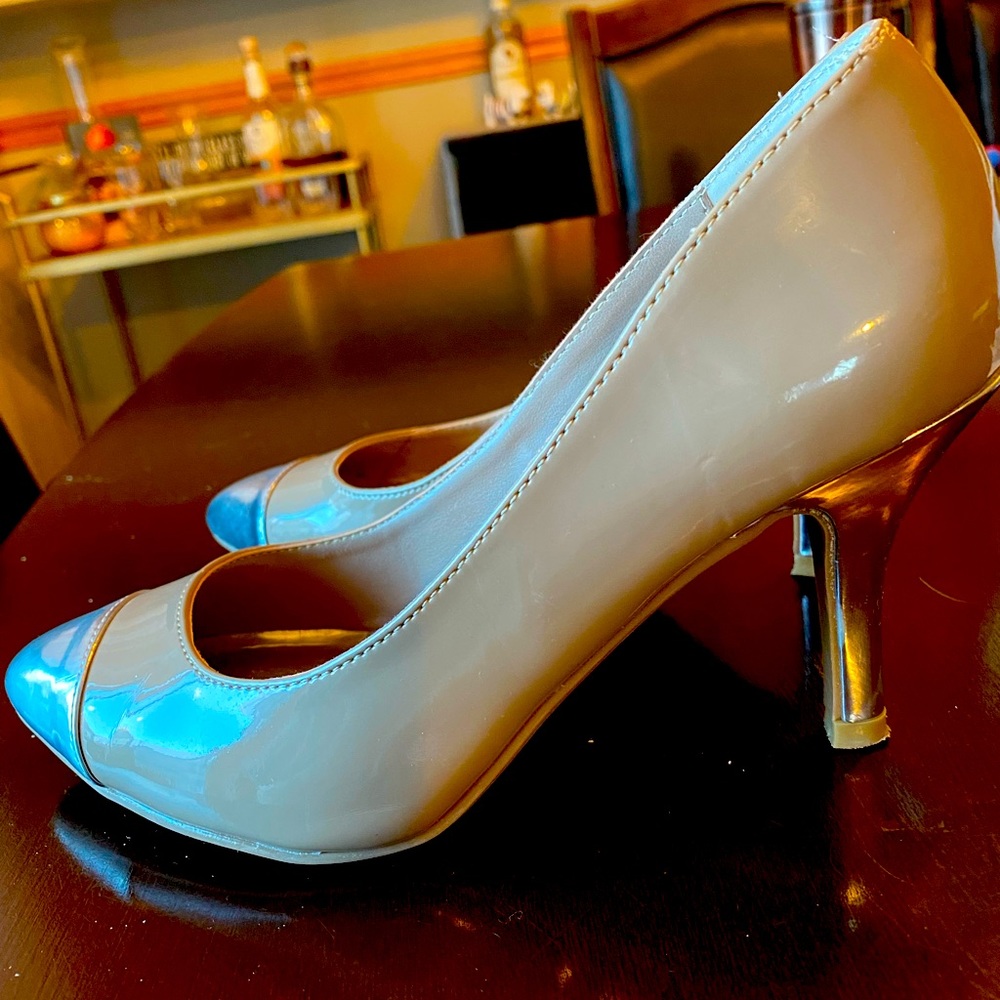 Chinese Laundry colorblock heels